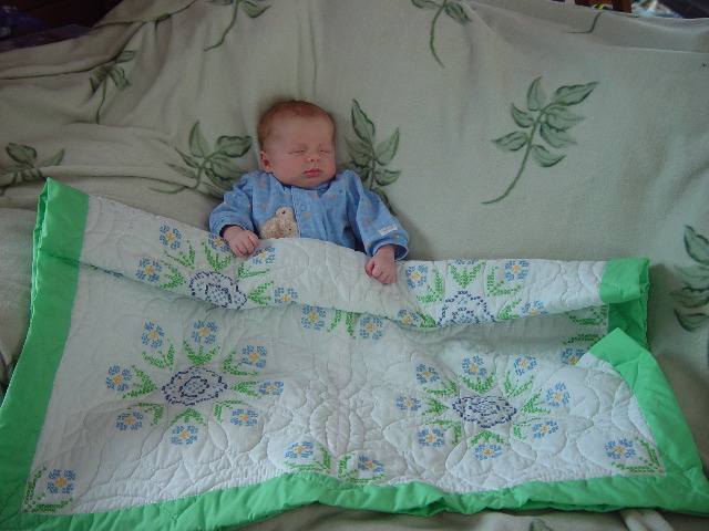 Pierce's 3-Generation quilt